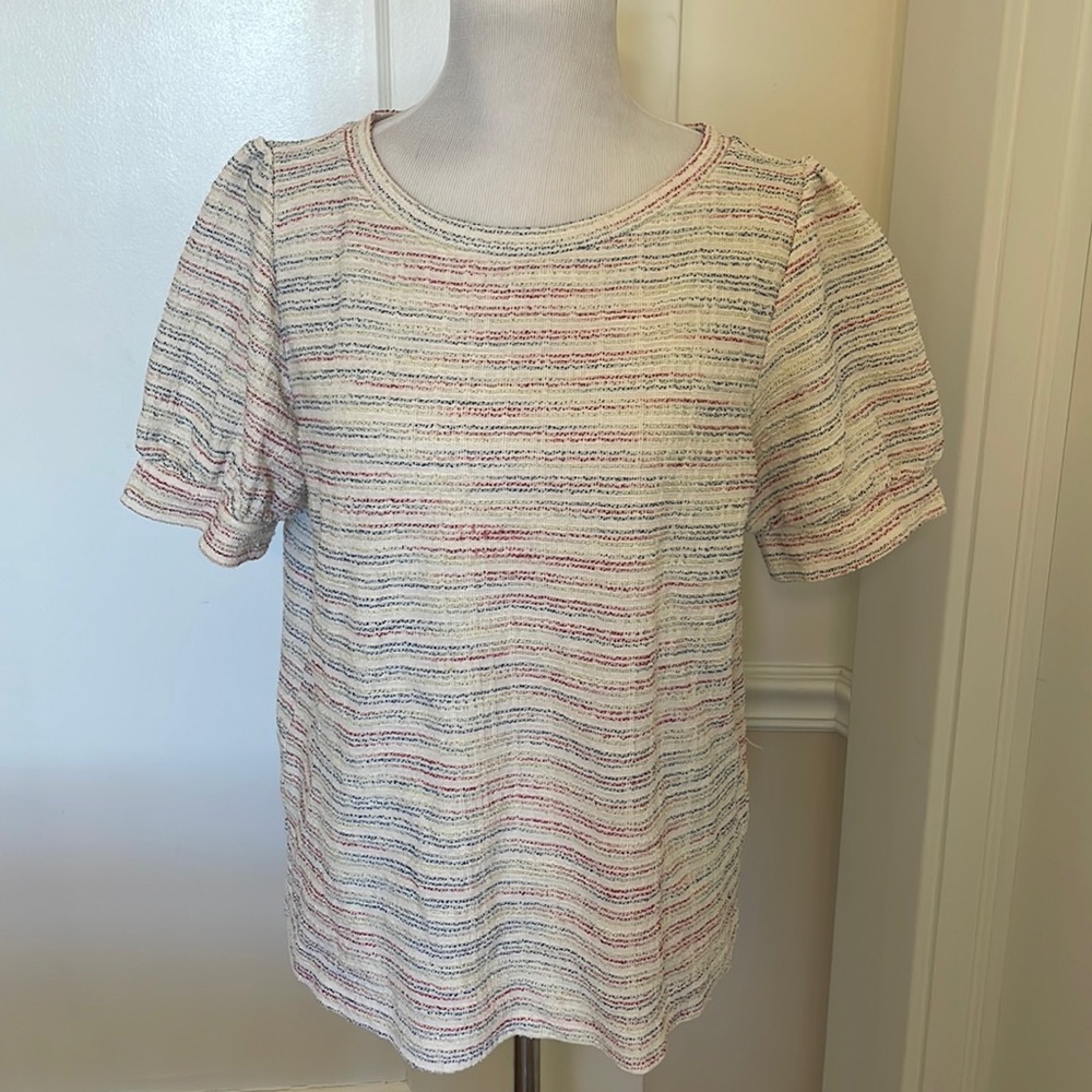 Adorable Loft rainbow top